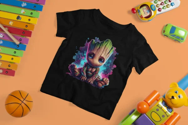 Tričko s potlačou Groot 2