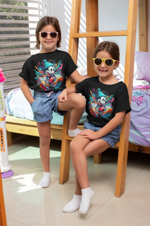 Tričko s potlačou Mickey and Minie 26