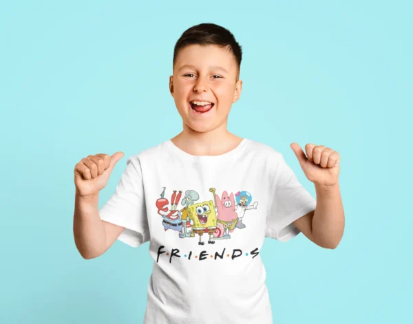 Tričko s potlačou Spongle bob 16