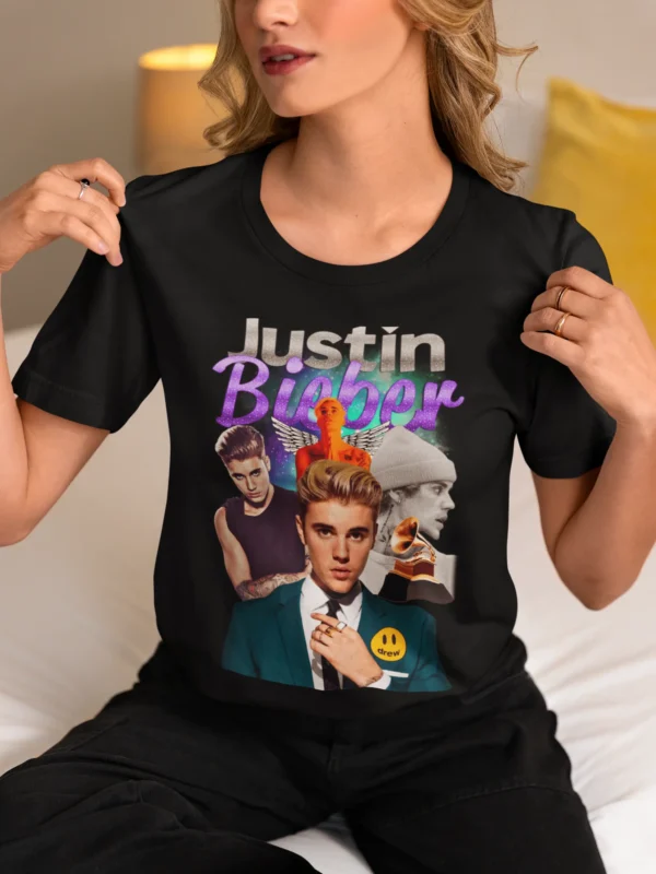 Tričko s potlačou Justin Bieber